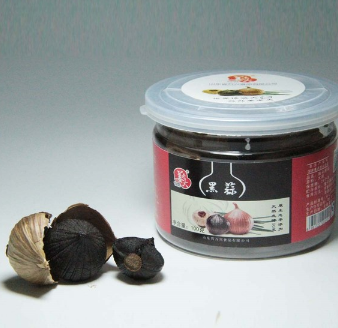 出口级山东大蒜 黑大蒜 发酵黑蒜头 黑蒜独头 100g瓶装图2