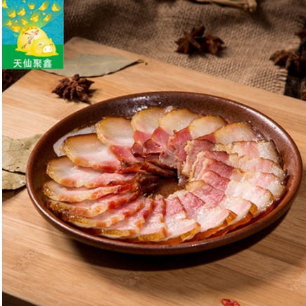 四川特色五花腊肉500g腌制品肉类食堂专供烟熏肉特产微供一件代发图2