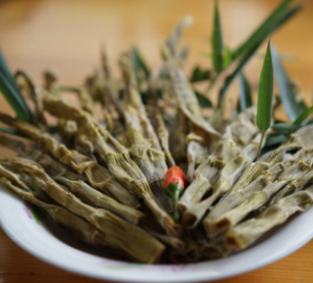 杭州特色休闲小吃 临安天然直尖烹饪竹笋干 密封袋装天目新鲜竹笋图2