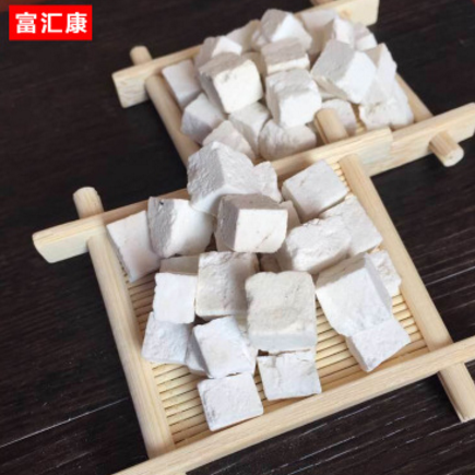 大别山岳西茯苓 加工茯苓中心 白茯苓丁块良心品质产地批发供应图3