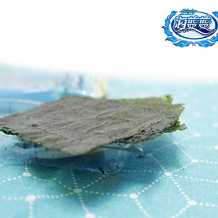 【海蓝蓝】即食海苔片4.5g*4调味紫菜儿童食品休闲零食韩国口味销图2