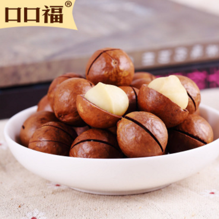 【口口福-夏威夷果218g】自带开果器 奶油味 24包一箱图3