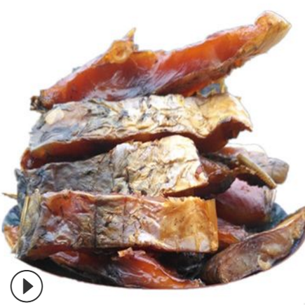 湖南邵阳特产农家自制腊草鱼块干鱼烟熏鱼咸鱼腊肉500g干货批发图3