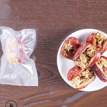 什锦味红枣夹核桃仁夹葡萄干休闲办公零食无添加儿童孕妇可食用图2