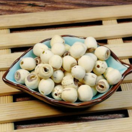 1千克优质磨皮白莲子 湘莲子散装 优质选装莲子 无芯无硫湘莲 白图3