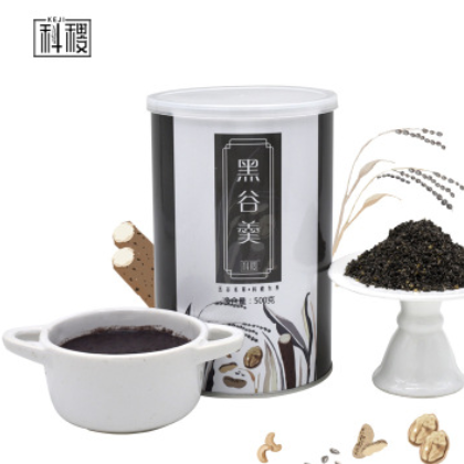 科稷核桃黑芝麻黑豆桑葚粉 黑五谷羹杂粮谷物粉 专业OEM代加工厂图3