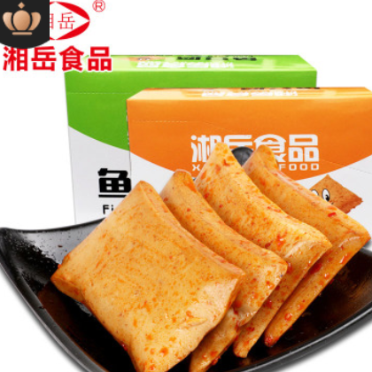 湘岳鱼豆腐湖南特产食品一元零食豆腐干独立包装25g*20包/图2