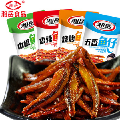 湘岳小鱼仔15g湖南特产休闲食品一元零食毛毛鱼手撕鱼小吃批发图3