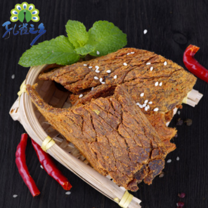 孔雀之乡 香辣五香牛肉干108g 云南特产 休闲零食 厂家批发图2
