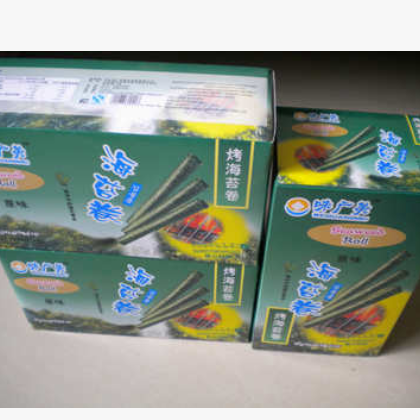 即食烤海苔卷原味36克盒装宝宝休闲零食品老少皆宜小吃厂家直销批图3