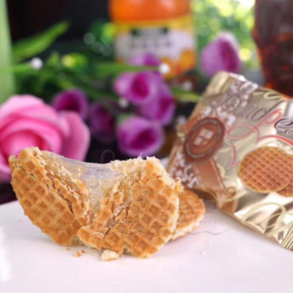 俄罗斯进口A01阿孔特农庄奶罐蜂蜜拉丝夹心饼干早餐500克图3