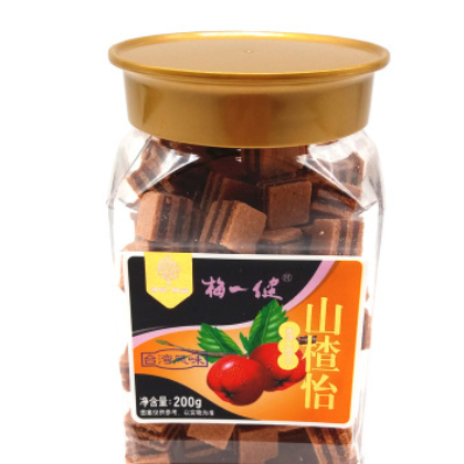 【易拉罐装】山楂制品山楂汉堡山楂糕 休闲果脯蜜饯零食 一件代发图3