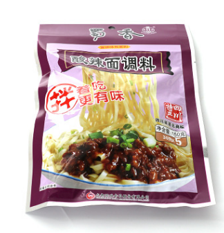 厂家授权直供蜀香酸辣面调料150g 酸辣蕨根粉伴侣 拌面拌菜均可图1