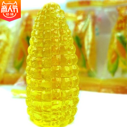 洪喜水晶玉米糖软糖2500g五斤约245个零食糖果批发图1