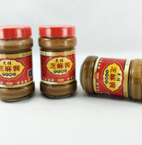 山西特产优质芝麻酱批发 烤肉蘸料瓶装芝麻酱248g厂家直销图2