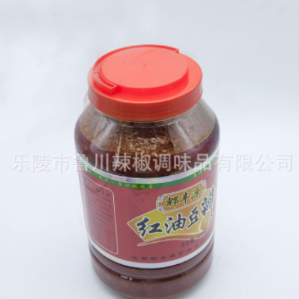 正宗郫县红油豆瓣 厂家直销调味酱4千克桶装郫丰源川菜调料辣椒酱