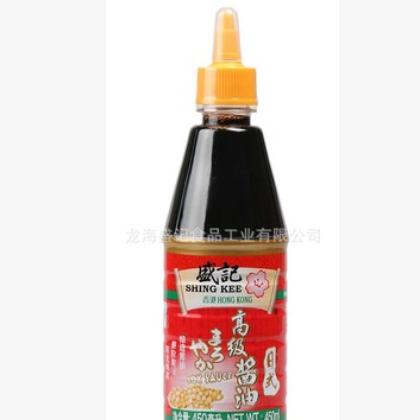 （711便利店专供）供应尖嘴瓶 盛记牌12X450ml日式酱油图2