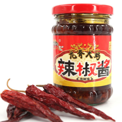桂林三宝-特色龙脊大妈-龙脊大妈辣椒酱泡椒味（中辣）图3