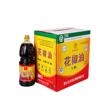 四川特产五丰黎红花椒油1.8升一瓶 藤椒油 麻油调味品厂家直销