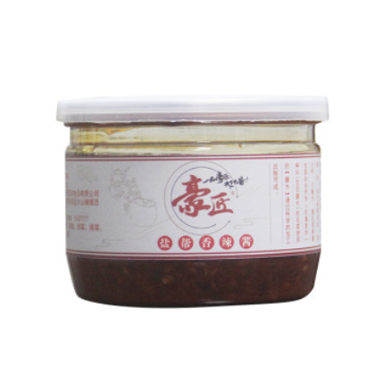 长明豪匠香辣酱四川自贡特产富顺豆花蘸水辣椒麻辣调味酱250g/瓶图3