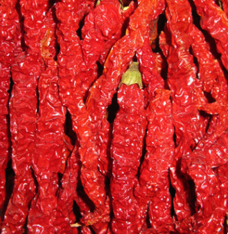 陕西秦椒【中粗】辣椒面500g 石碾辣椒粉粗辣椒面辣面批发图2