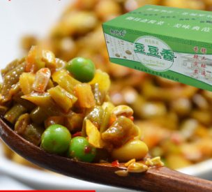 厂家直销豆豆香豆角萝卜下饭菜净重10斤酱菜批发五仁酱菜定制加工图1