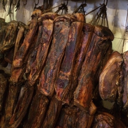 森香记腊肉500g散装 农家土猪烟熏特产餐饮直供图3