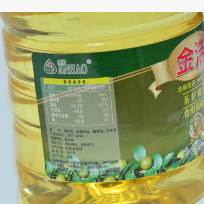 金浩茶籽橄榄食用调和油1.7L*6瓶 产品实物拍 量大议价图2