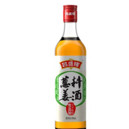 昌盛隆葱姜料酒黄酒零添加500ml*12厨房调味超市餐饮专供厂家直销