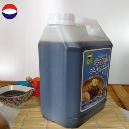 厂家批发零售朝鲜族牛肉风味冷面汤超浓缩汁桶装2.5升 诚招代理商图2