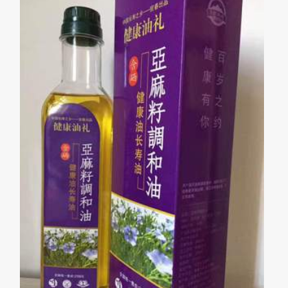 亚麻籽油500ml 塑料瓶 健康油非转基因 收单上会图3