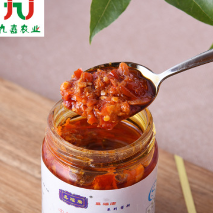 生产供应蒜香辣椒酱 农家特产调味蒜蓉辣酱 家庭炒菜下饭辣酱200g图2