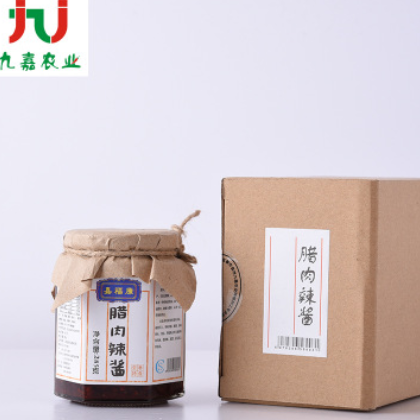 农家自制辣椒酱调味品 江西特产腊肉辣酱 下饭开胃辣椒酱285g批发图2