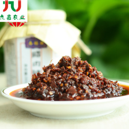 农家自制辣椒酱调味品 江西特产腊肉辣酱 下饭开胃辣椒酱285g批发图3