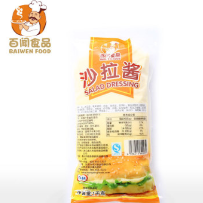 水果沙拉酱 香甜型沙拉酱 汉堡沙拉酱 手抓饼专用 1千克/袋图3