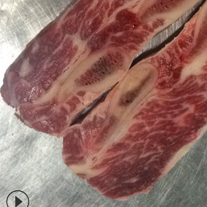 澳洲进口牛肉 牛小排切片原材料 牛肉批发餐饮 原切牛排非腌制