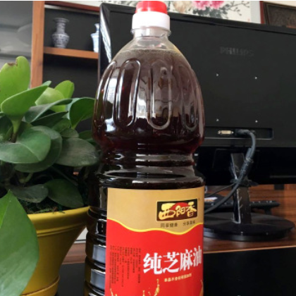厂家批发小磨香油芝麻油调味品 天然植物小磨香油芝麻调和油图3