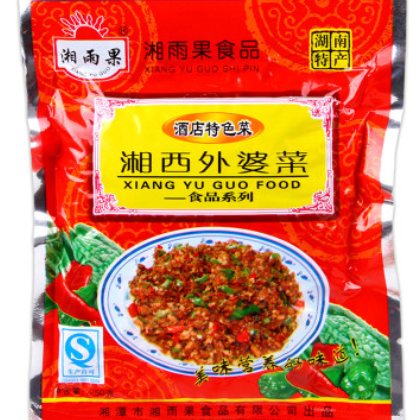 湖南特产湘雨果湘西外婆菜250g 正宗外婆菜萝卜干下饭菜腌菜图2