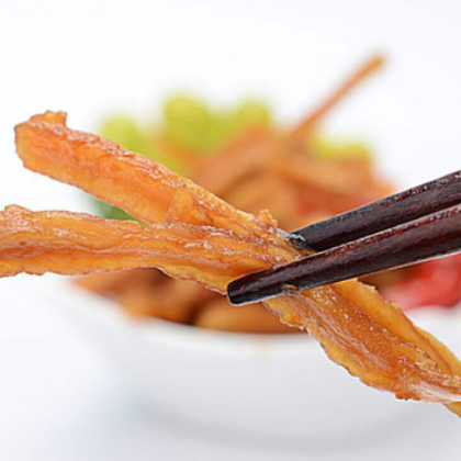 休闲零食柳麻子木瓜条开胃酱腌菜木瓜丝下饭菜180g食品厂家直销图3