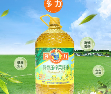 多力特香菜籽油5L图1