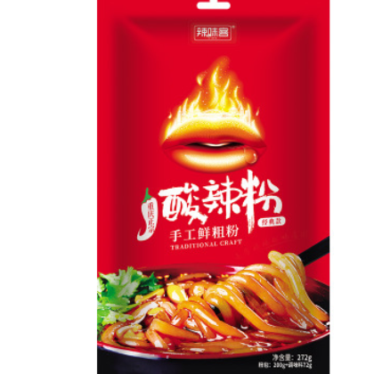 辣味客酸辣粉袋装重庆特产方便速食冲泡红薯粉条粗粉丝方便面图3