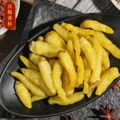 湘君府云南高原特产批发 宾馆餐饮专用袋装小米椒泡椒酱菜图2