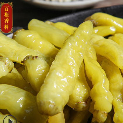 湘君府云南高原特产批发 宾馆餐饮专用袋装小米椒泡椒酱菜图3