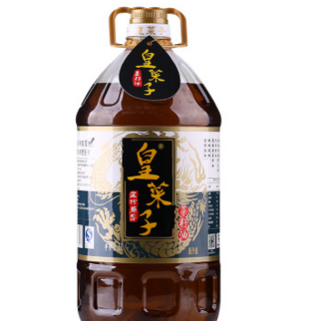 皇菜子5L装非转基因 压榨原香菜籽油 压榨菜籽油食用油