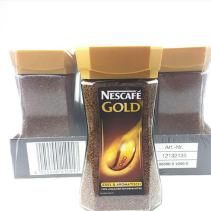 德国进口 Nestle雀巢金牌法式烘焙咖啡100g*12装速溶醇黑 批发图3