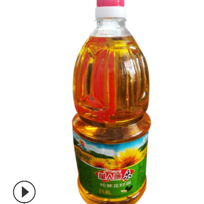 产地货源新疆健康食用1.8L纯葵花籽油批发零售纯正农家葵花籽油