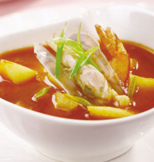 苏辣口番茄火锅底料火锅料5kg 番茄味 商用 桶装牛油冒菜底料图2