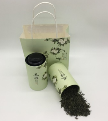 湛卢茶业推荐新品绿茶 清香型125g礼盒装绿茶 批发罐装高山绿茶