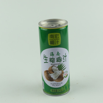 南宏食品海南特产生榨椰子汁1*8饮料一件批发代发图3