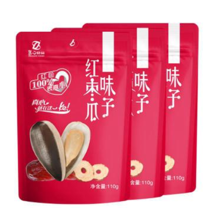 葵花籽核桃瓜子110g/包休闲零食 校园超市零食批发图2